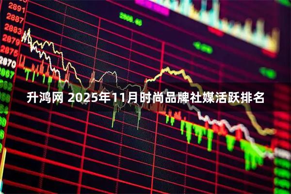 升鸿网 2025年11月时尚品牌社媒活跃排名